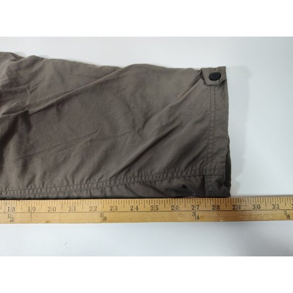 Mountain Hardware Convertible Nylon Pants/Shorts Women's 8 Belted Khaki Stone - Picture 9 of 11